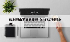 51射频永不难忘视频（sh1717射频小说）
